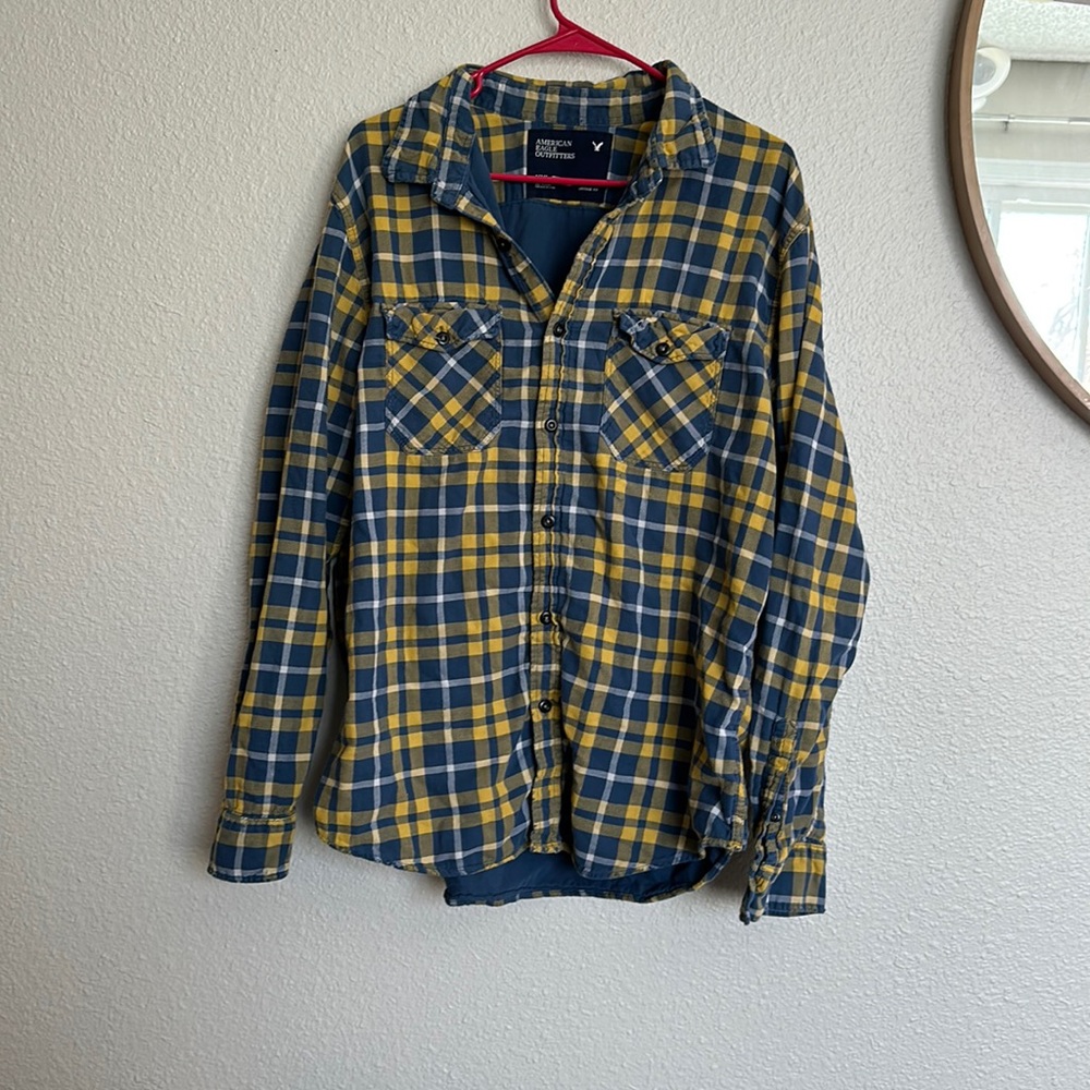 American Eagle outfitters plaid button down